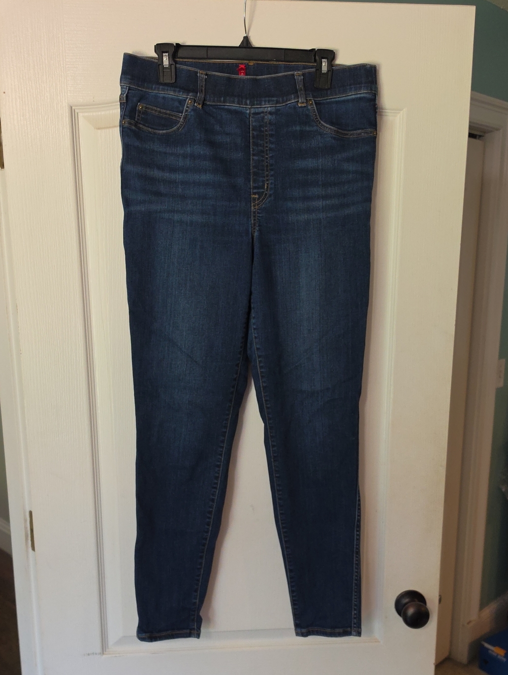 SPANX Women's Dark Indigo Skinny Jeans
